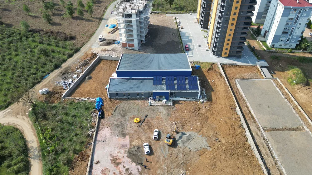 YARI OLİMPİK YÜZME HAVUZU ARTIK GÜN SAYIYOR 