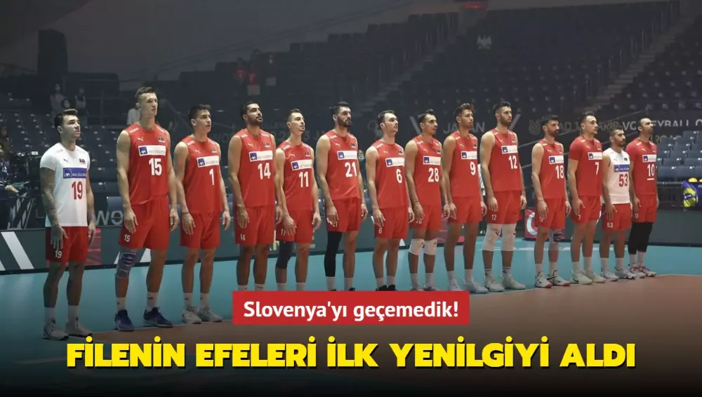 Filenin Efeleri ilk yenilgiyi aldı! 