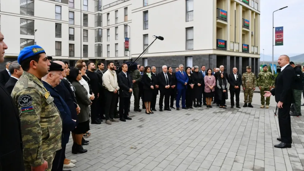 Azerbaycan Cumhurbaşkanı Aliyev: Karabağ sorunu ebediyen kapandı