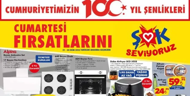 ŞOK 21 EKİM 2023 KATALOĞU