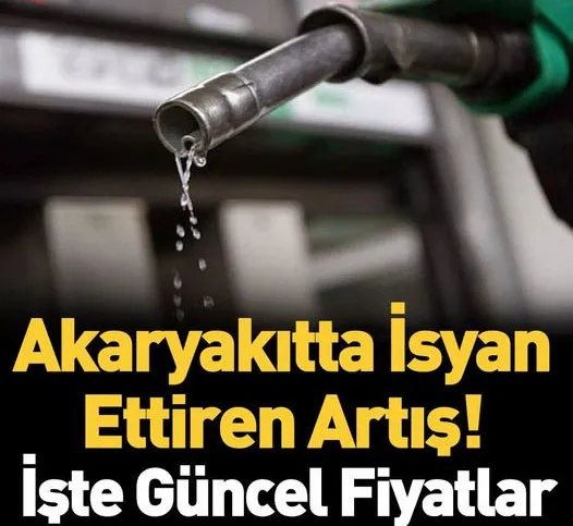 Akaryakıt fiyatlarında yeni artış isyan ettirdi: Yüzde 3’e çıkarıldı