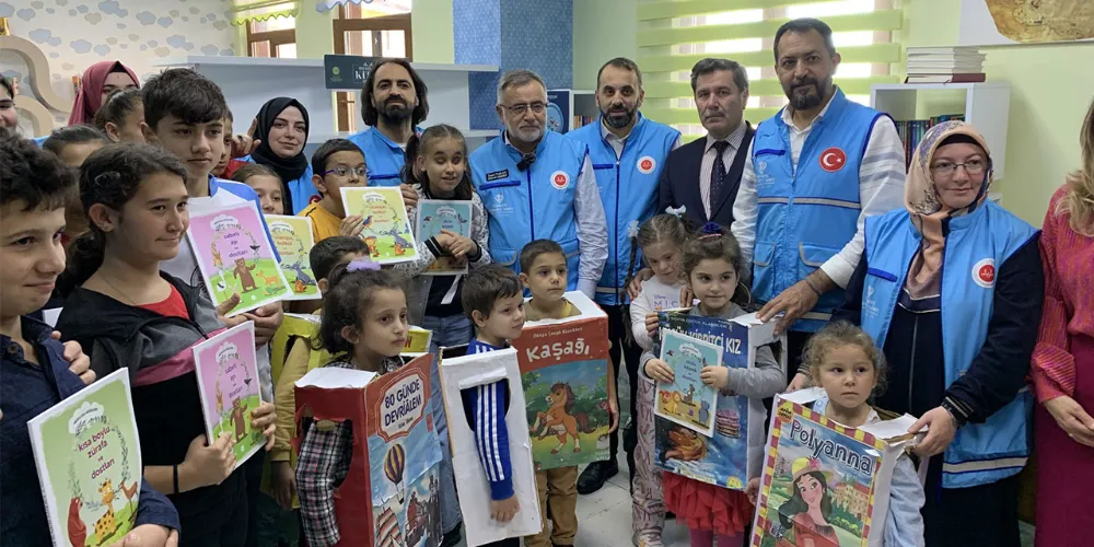 Türkiye Diyanet Vakfı’ndan Rize’ye kitap desteği