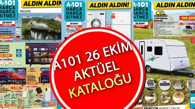 A101 26 Ekim 2023 Aktüel Ürünler Kataloğu