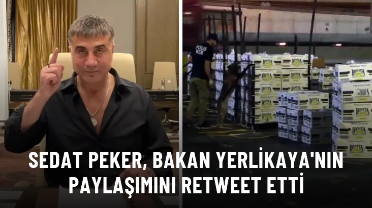 Sedat Peker, Bakan Yerlikaya