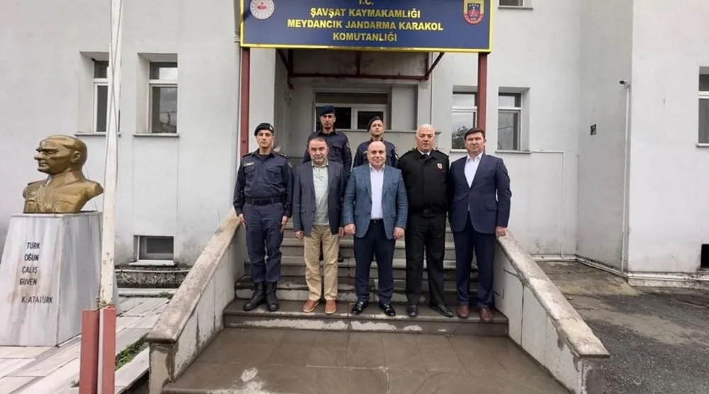 Vali Ünsal’dan Jandarma Karakoluna Ziyaret!