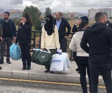 Erzurumda ki Şüpheli Polisi Alarma Geçirdi!