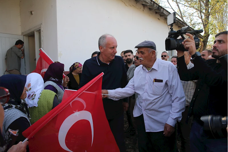 Memleket Partisi Genel Başkanı İnce