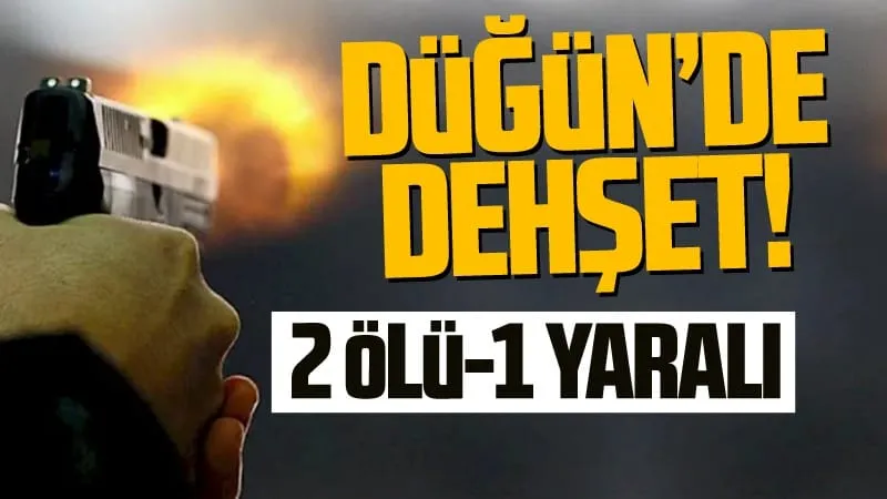 En güzel günleri kana bulandı! 2 ölü 1 yaralı