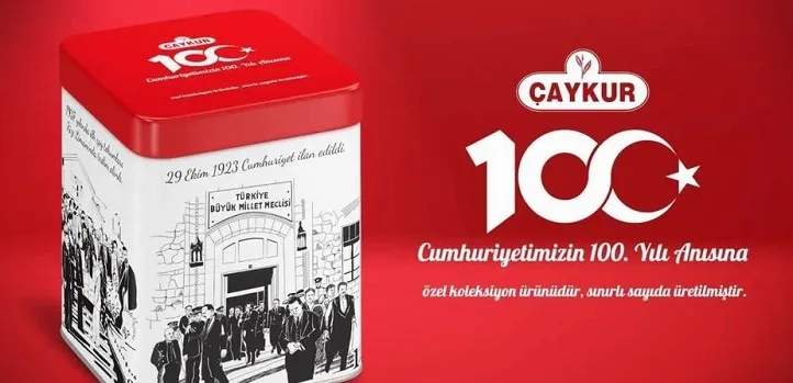 Çaykur, Cumhuriyetin 100.Yılı Anısına Çay Üretti