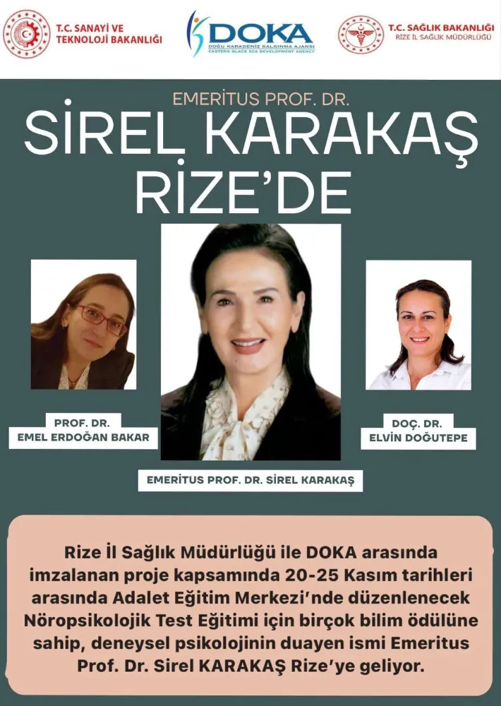 Sirel Karakaş Rize’ye geliyor!