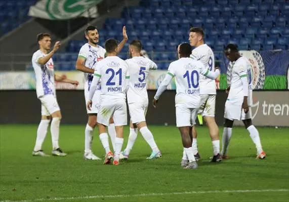 Çaykur Rizespor hazırlık maçında Dinamo Batumi