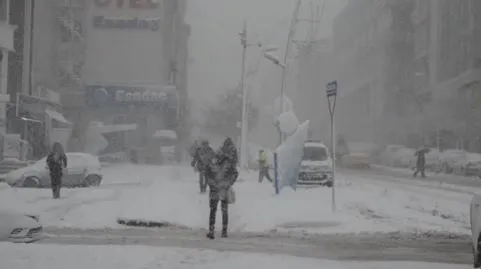 Kar yağışı etkili oluyor (2)
