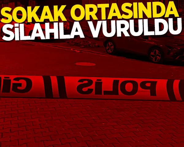 Akıl almaz olay! Sokak ortasında vuruldu!