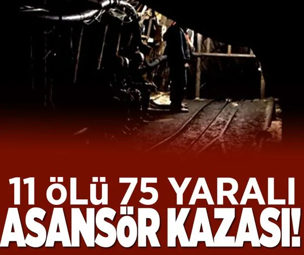 Asansör Kazasında katliam yaşandı