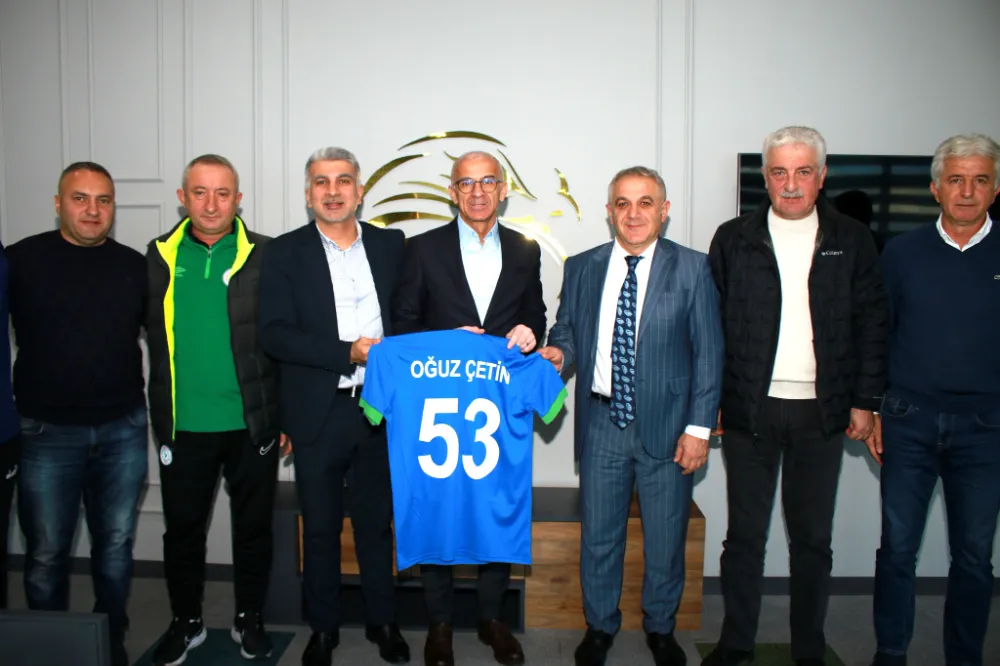 TFF Futbol Gelişim Direktörü Oğuz Çetin, Çaykur Rizespor