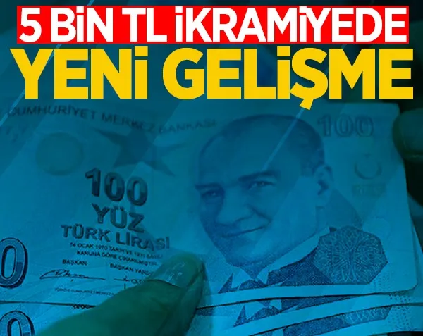 Emeklilere 5 bin TL ikramiyede yeni gelişme!