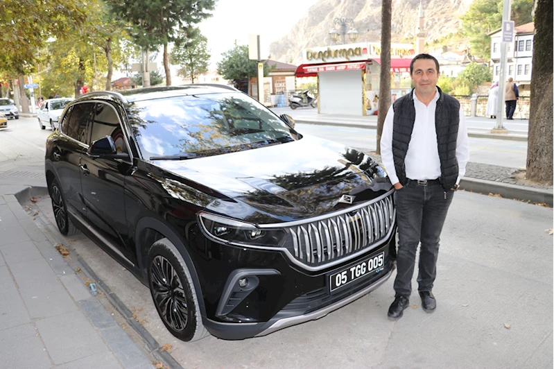 Amasya’da 32 TOGG marka araç bulunuyor