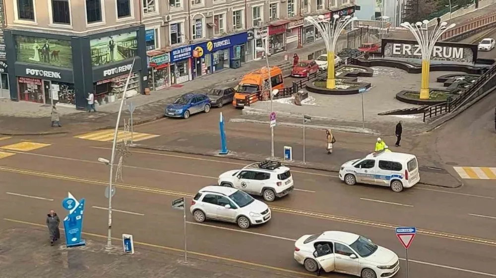 Erzurum trafiğine 1 ayda 3 bin 174 araç kaydı