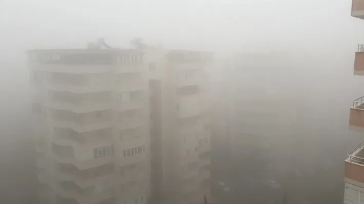 Sis ve yağmur etkili oluyor