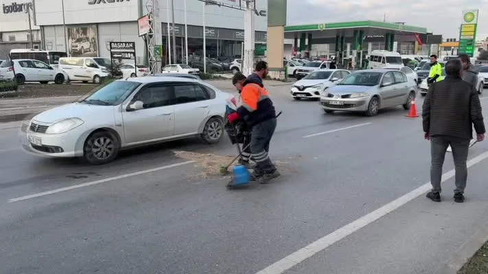  Minibüsün çarptığı yaya öldü
