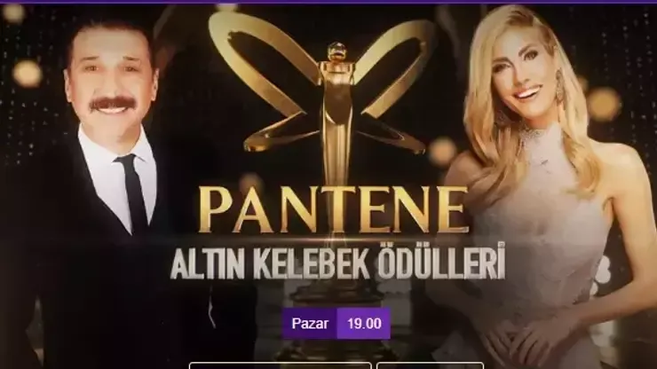 Pantene Altın Kelebek ödül töreni canlı izle! TEVE2 canlı yayın!