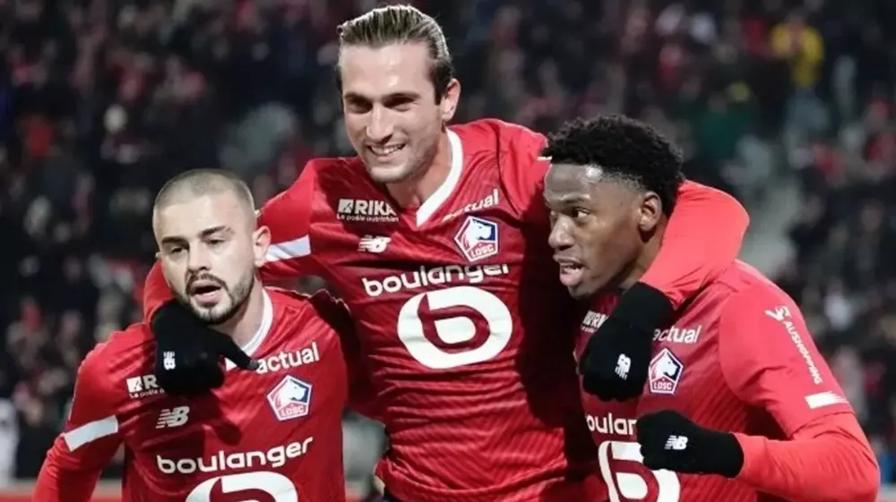 Lille evinde kazandı! Yusuf Yazıcı sahnede