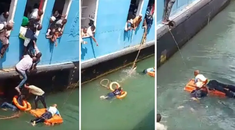 Feribotta dehşet! 8 aylık bebeğini denize attı