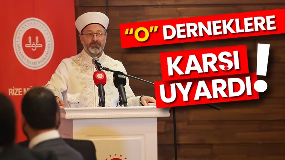 Erbaş: Aileyi bozan derneklere karşı aile irşat büroları kuruyoruz