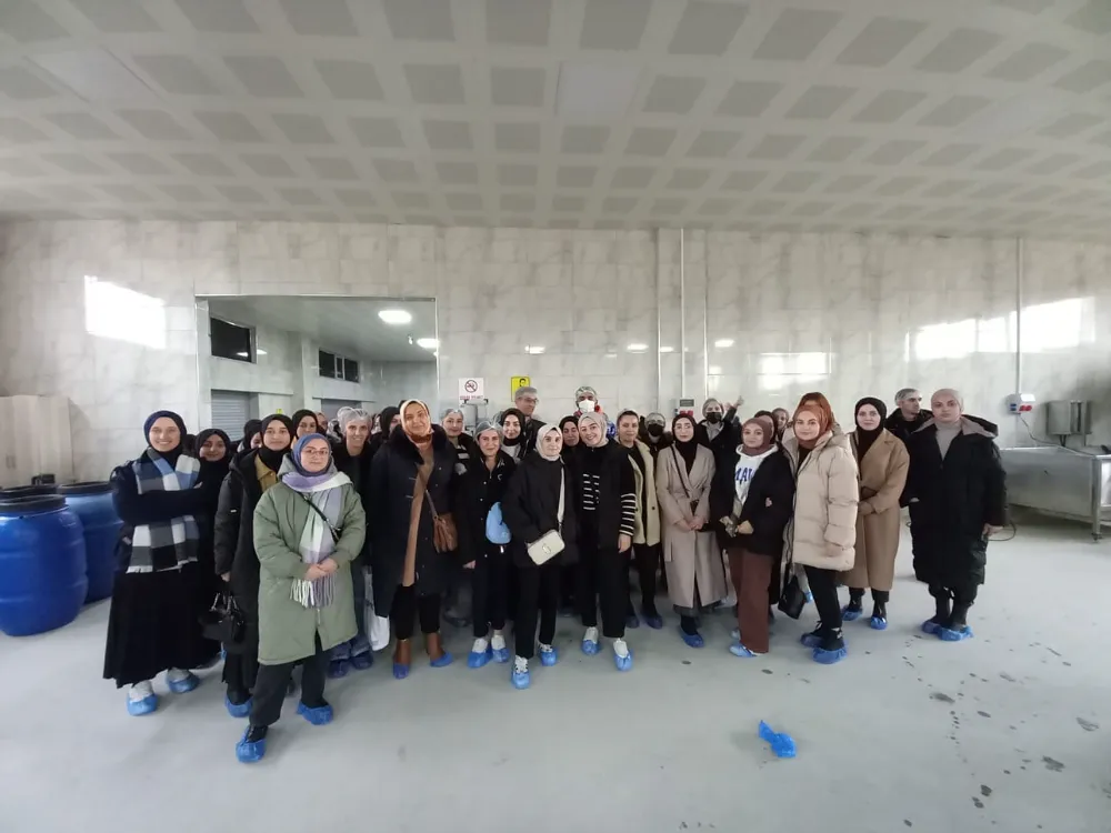 Bayburt Üniversitesi Gıda Teknolojisi Öğrencileri Belediye Tesislerini Gezdi
