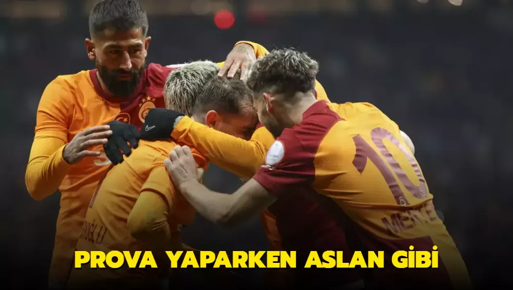 Prova yaparken Aslan gibi
