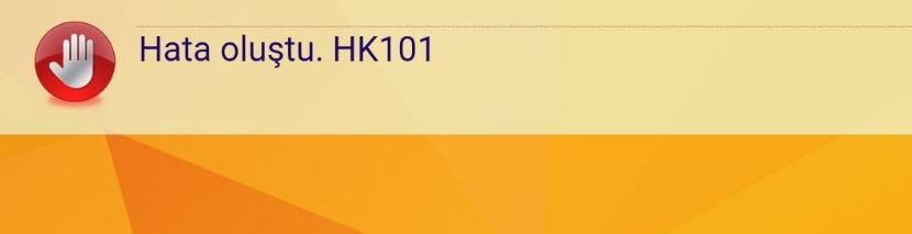 Hk101 Hatası Nedir?  
