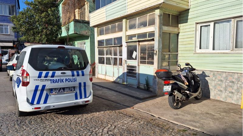 Samsun’da devrilen motosikletteki 2 kişi yaralandı