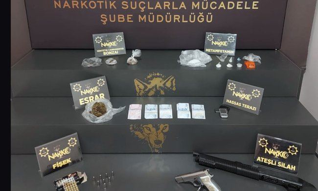 Rize Emniyet Müdürlüğü Narkotik Şube Ekipleri Uyuşturucu Operasyonunda Başarılı