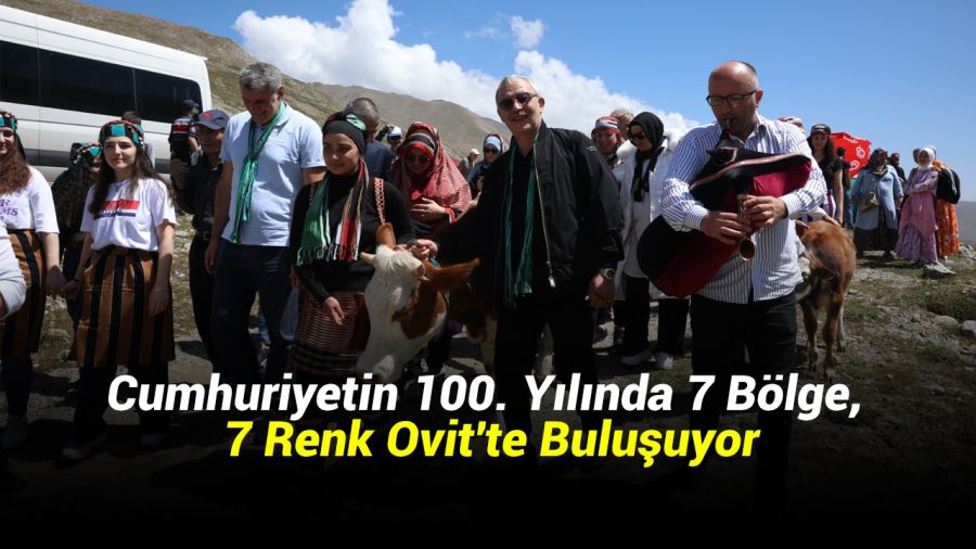 Cumhuriyetin 100. Yılında 7 Bölge, 7 Renk Ovit