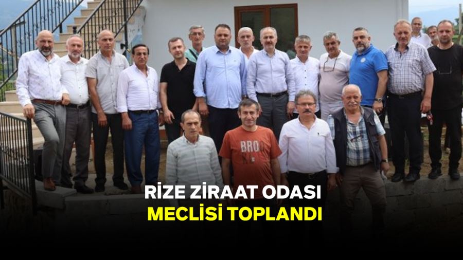 ZİRAAT ODASI MECLİSİ TOPLANDI