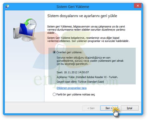 Telefonda Sistem Geri Yükleme Nasıl Yapılır