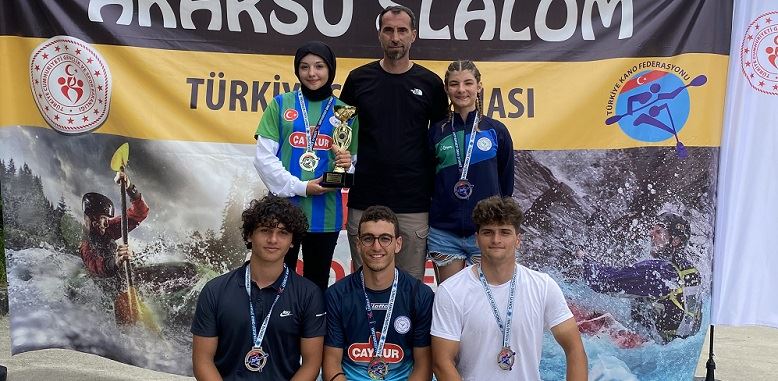 Çaykur Rizespor Kano Takımımız Madalyalara Ambargo Koydu