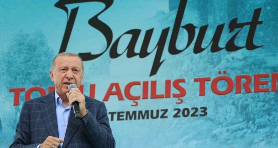 Cumhurbaşkanı Erdoğan Bayburt