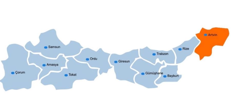 Artvin Karadeniz’de ortalama gelir bakımından ilk sırada yer aldı