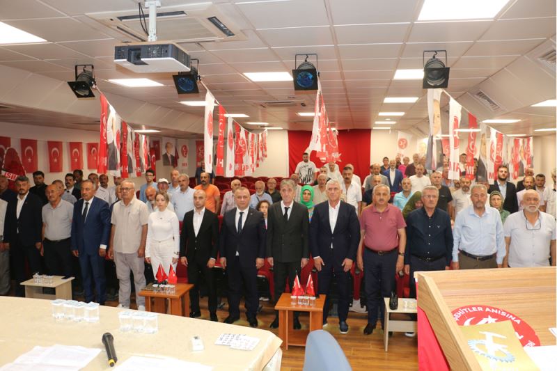 MHP Of İlçe Başkanlığına yeniden Hüseyin Ayaz seçildi