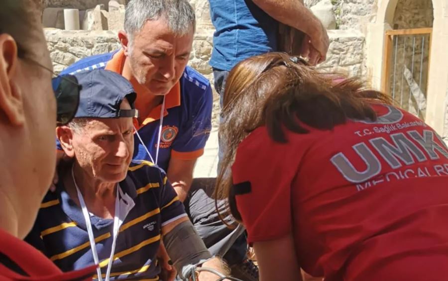 Trabzon Sümela Manastırında Rum Ortodoks ayini düzenlendi