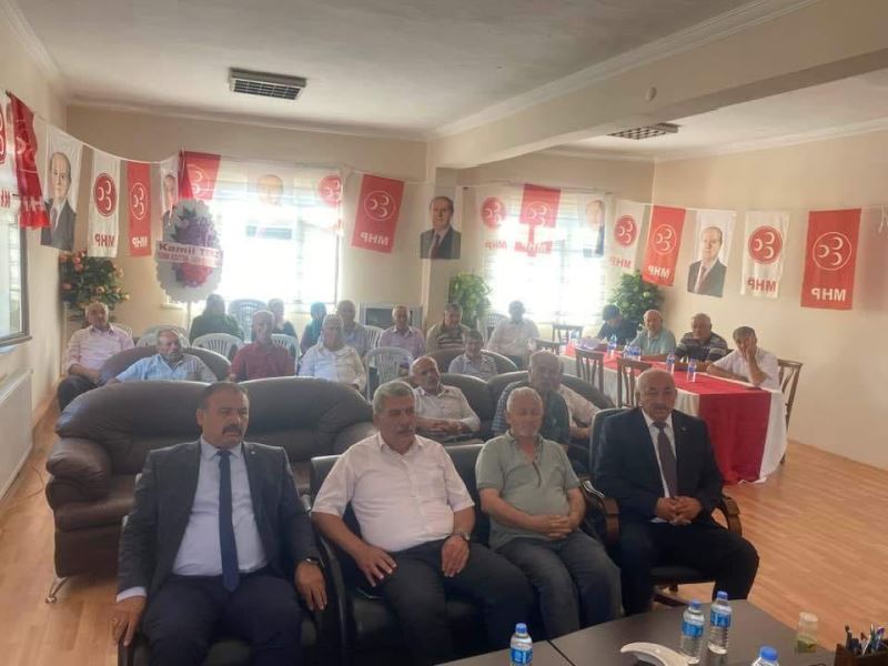 MHP Hamamözü İlçe Başkanı Yılmaz güven tazeledi