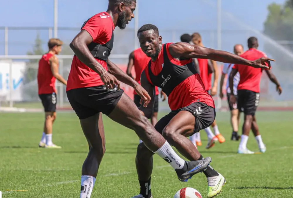 Samsunspor, Fenerbahçe maçı için taktik çalıştı