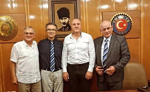 Eski Dekan’ Şimşek’ ten Tek Gıda’ ya Ziyaret