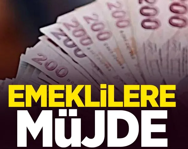 Emeklilere müjde! Erdoğan açıkladı