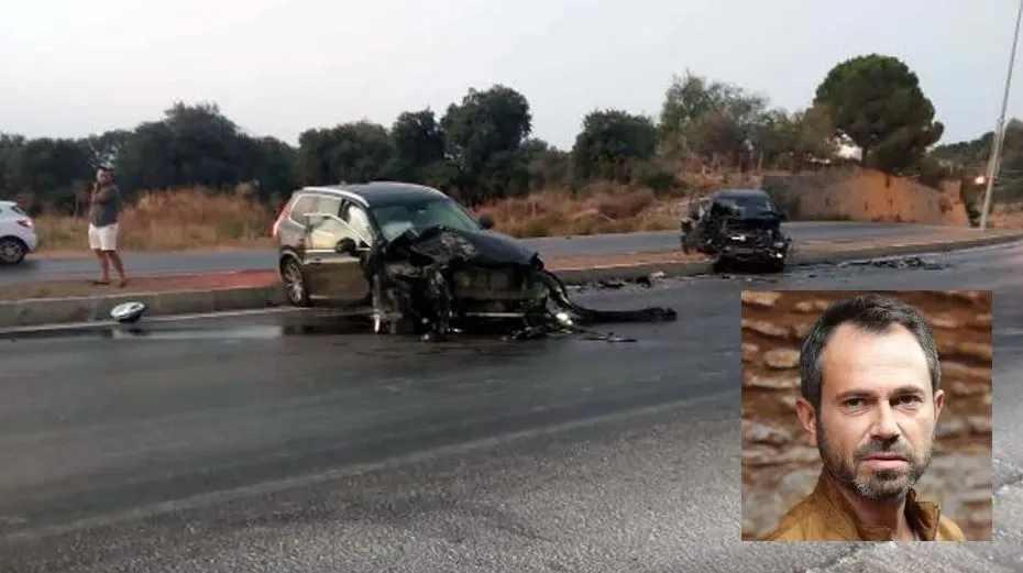 Ünlü Oyuncu Trafik Kazası Geçirdi!