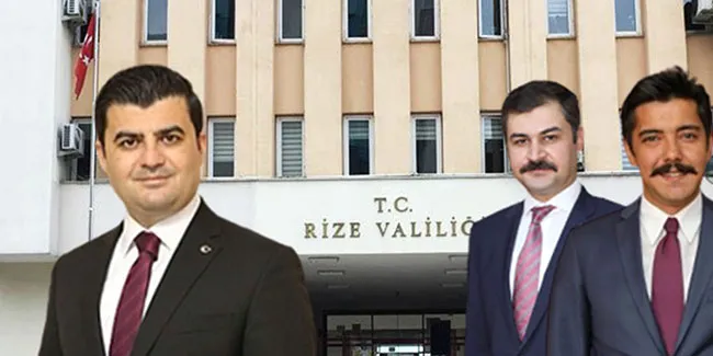 Rize Vali Yardımcıları Yeni Görevlere Atandı