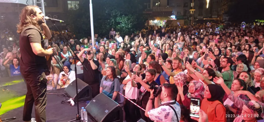 Pazar’da Selçuk Balcı Konserine vatandaşlar ilgi gösterdi