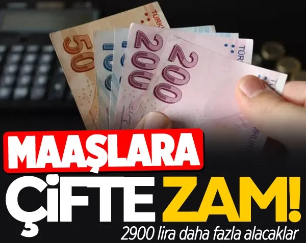 Memur ve memur emekli maaşına çifte zam! İşte yeni rakam...