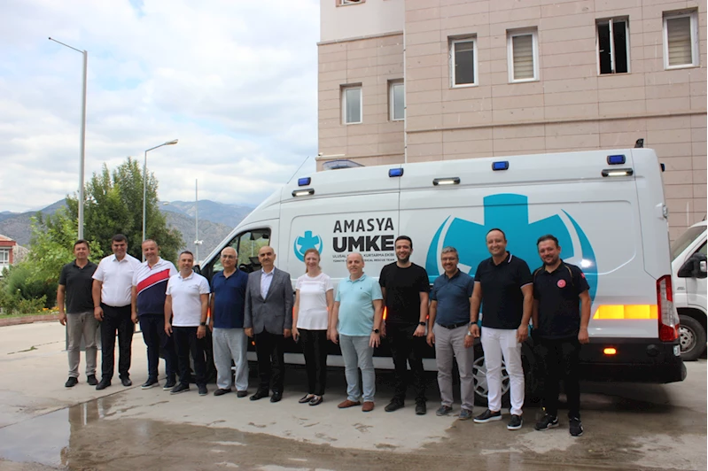 Amasya’ya tam donanımlı UMKE acil müdahale aracı tahsis edildi